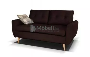 Cherry 2-es kanapé F, Sötétbarna