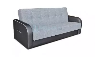 Milano bis kanapé D, Drappos szürke-Szürke
